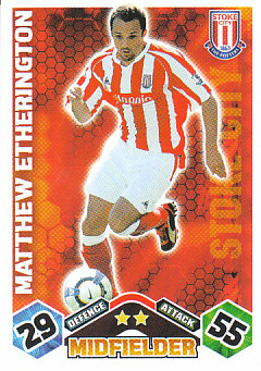 Matthew Etherington Stoke City 2009/10 Topps Match Attax #264